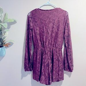 Beautiful lace romper